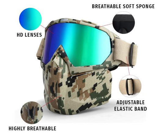 Premium full face snow mask 1