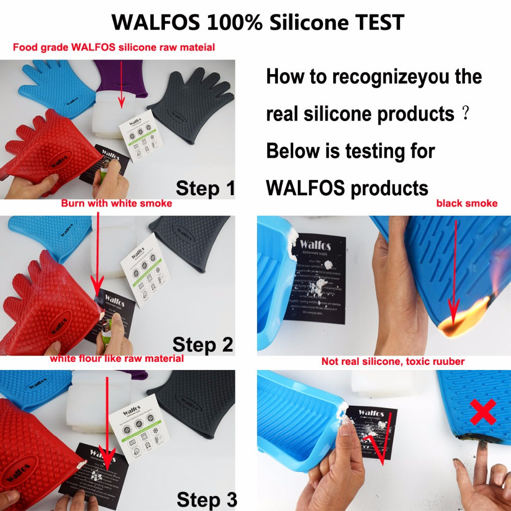 "Walfos" Silicone Kitchen Glove 1