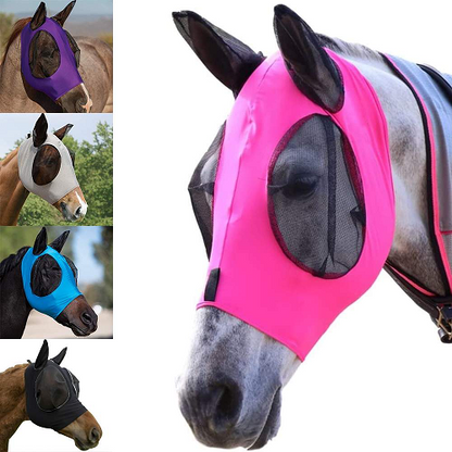 ANTI-FLY MESH EQUINE MASK 1