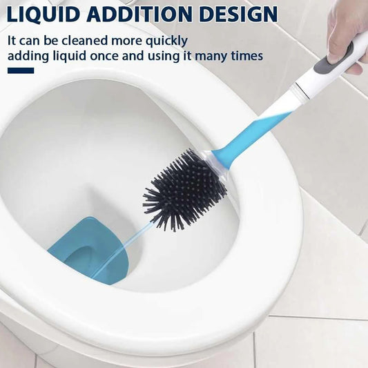AquaClean Silicone Toilet Brush Set 1