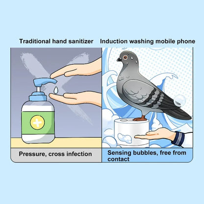 Funny Pigeon Soap Dispenser Product 1