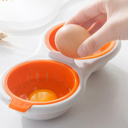 BPA Free Microwave Double Cup Perfect Eggs Poacher 1