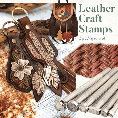 Leather Craft Stamps - 6 PCS 1
