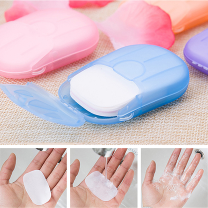 Portable Soluble Disinfectant Soap Paper 1