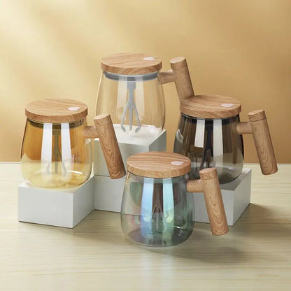 Automatic Portable Electric Magnetic Stirring Mug 1