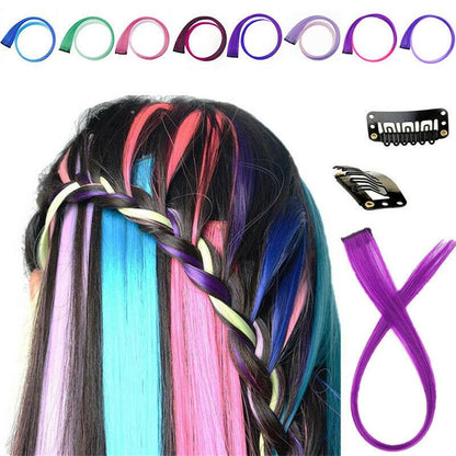 Colorful pieces of wigs 7Psc 1