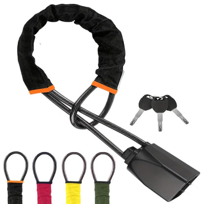 Heavy-Duty Steering Wheel & Gear Shift Anti-Theft Lock 1