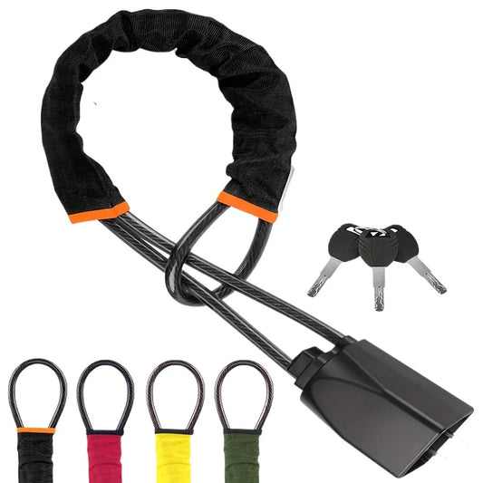 Heavy-Duty Steering Wheel & Gear Shift Anti-Theft Lock 1
