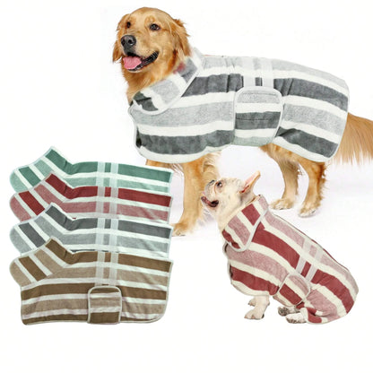 CozyWrap Pet Towel Robe 1
