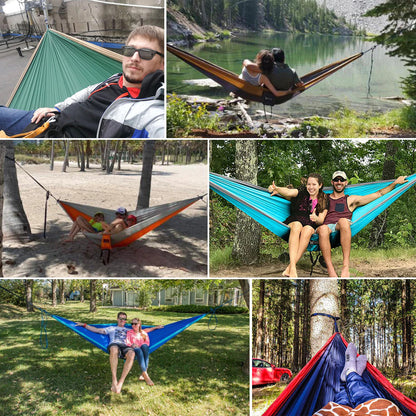Portable Parachute Leisure Travel Hammock 1