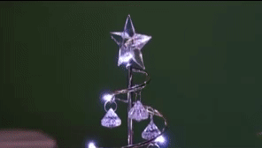 Christmas Tree Crystal Lights 1