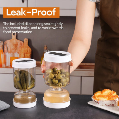 Pickle & Olive Separator Storage Jar 1