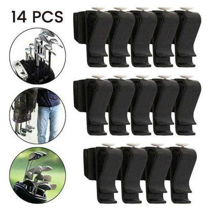 Golf Club Organizer Putter Clamp Clips (14 Pcs) 1