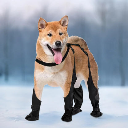 Waterproof Adjustable Suspended Dog Boots 1