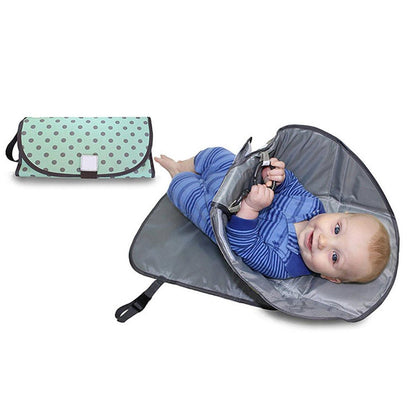 Foldable Changing Pad and Diaper Bag 1