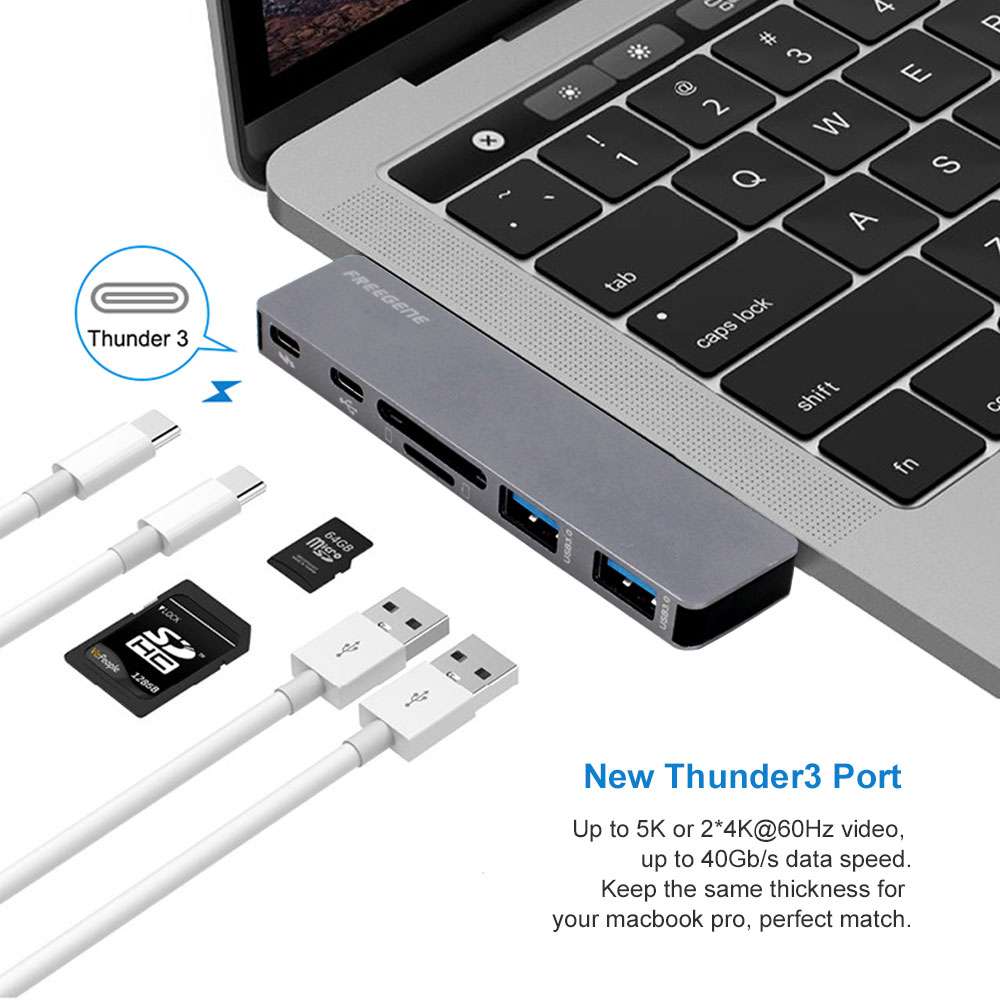 Multiport Usb-c Hub For Macbook Pro 1