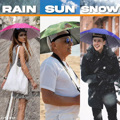 Outdoor Sun Protection Umbrella Hat 1