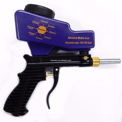 Portable Gravity Feed Sandblasting Gun 1