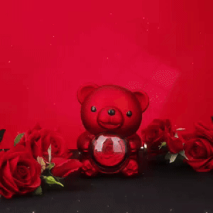 Bear Box with Heart I Love 1