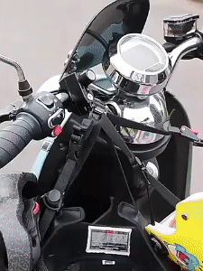Motorcycle Helmet Lock 1