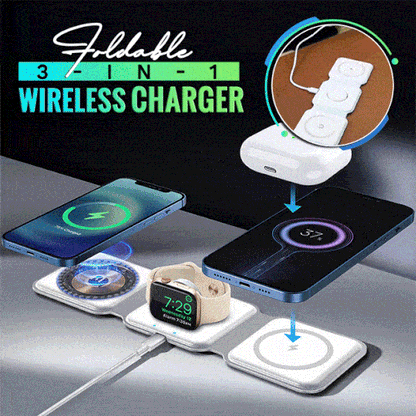 Foldable 3-in-1 Wireless Charger 1