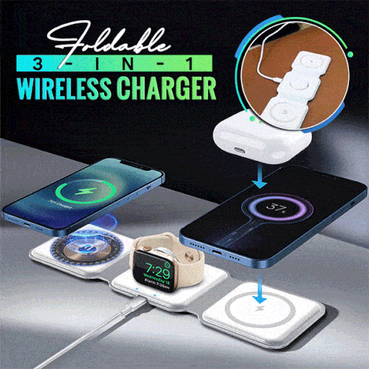 Foldable 3-in-1 Wireless Charger 1