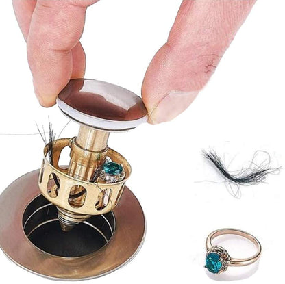 Universal wash basin bounce drain filter 1