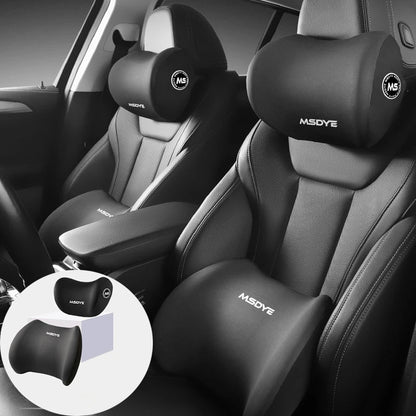 Memory Foam Car Headrest & Lumbar Support Cushion 1
