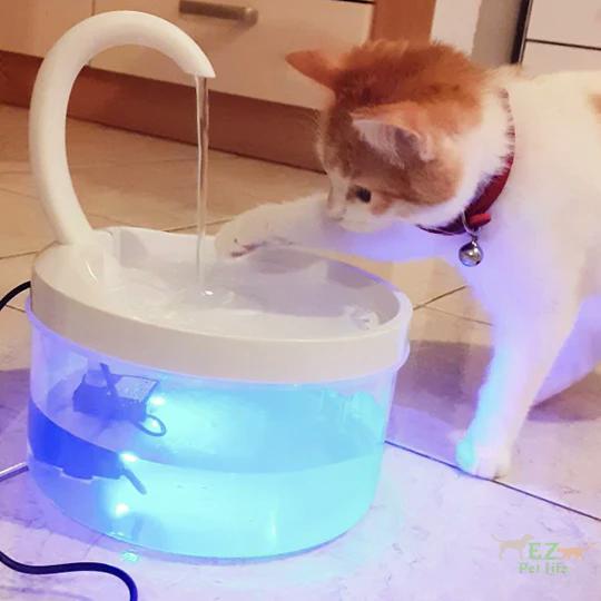 Cat Automatic Swan Design Fountain 1