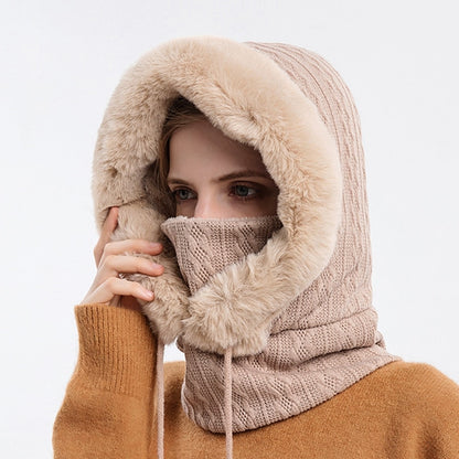 Warm Knitted Windbreaker Hat 1