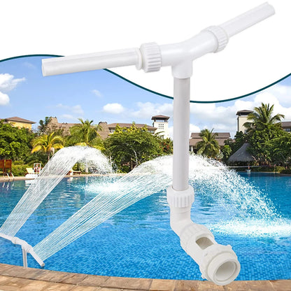 Dual Spray Swimming Pool Water Fountain 1
