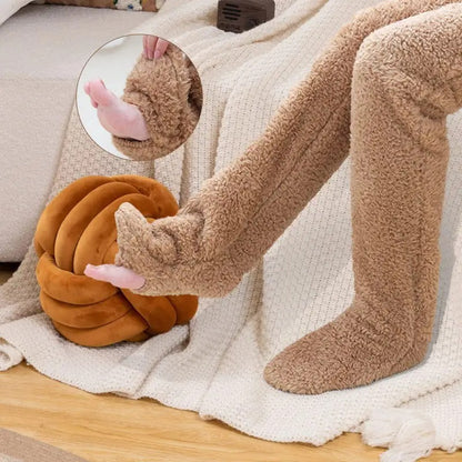 UltraSoft Cozy Fleece Thermal Lounge Socks 1