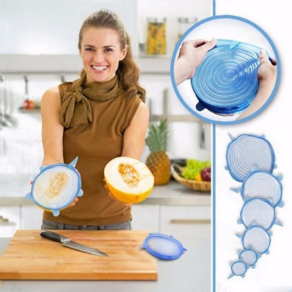 ULTIMATE FOOD PRESERVATION INSTANT LIDS - SET OF 12 1