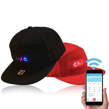 LED Mobile Phone APP Controlled Baseball Hat 1