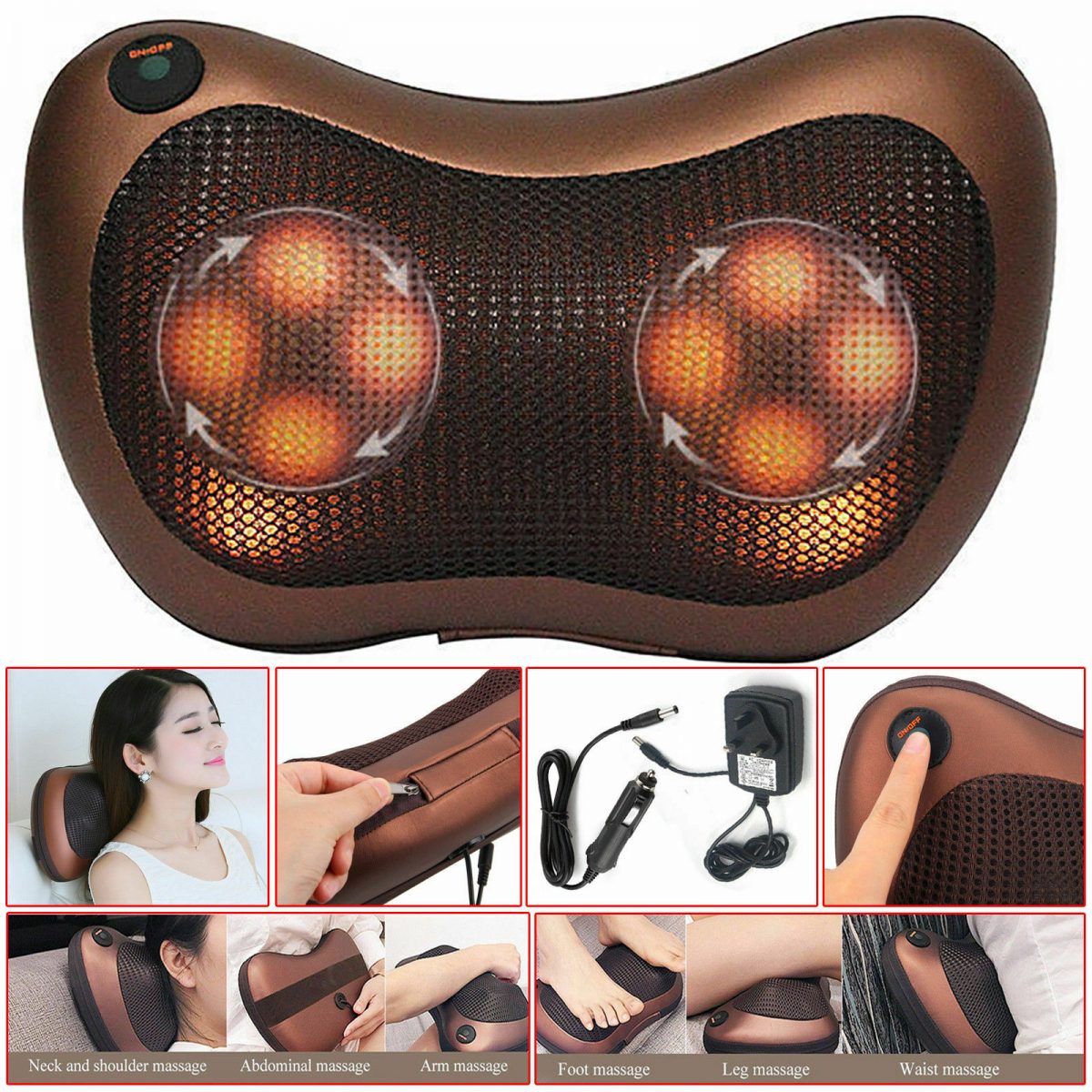 Massage heat pillow 1