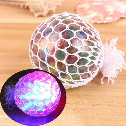 Mesh Squishy Glowing Anti-stress Ball 1