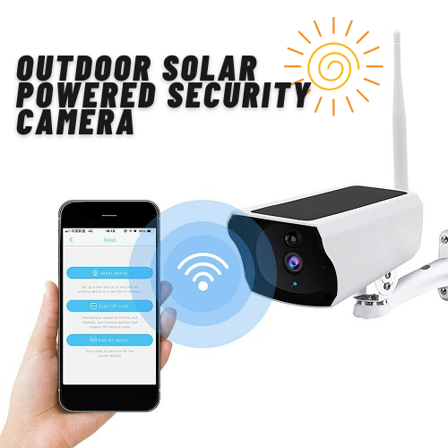 Outdoor Solar Powered Security Camera 1