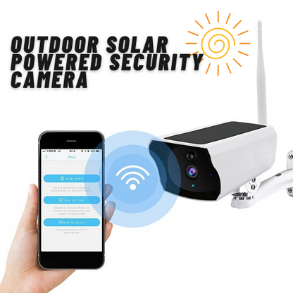 Outdoor Solar Powered Security Camera 1