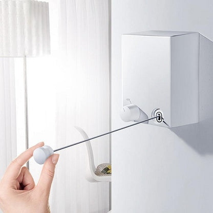 Telescopic Stainless String Invisible Clothesline 1