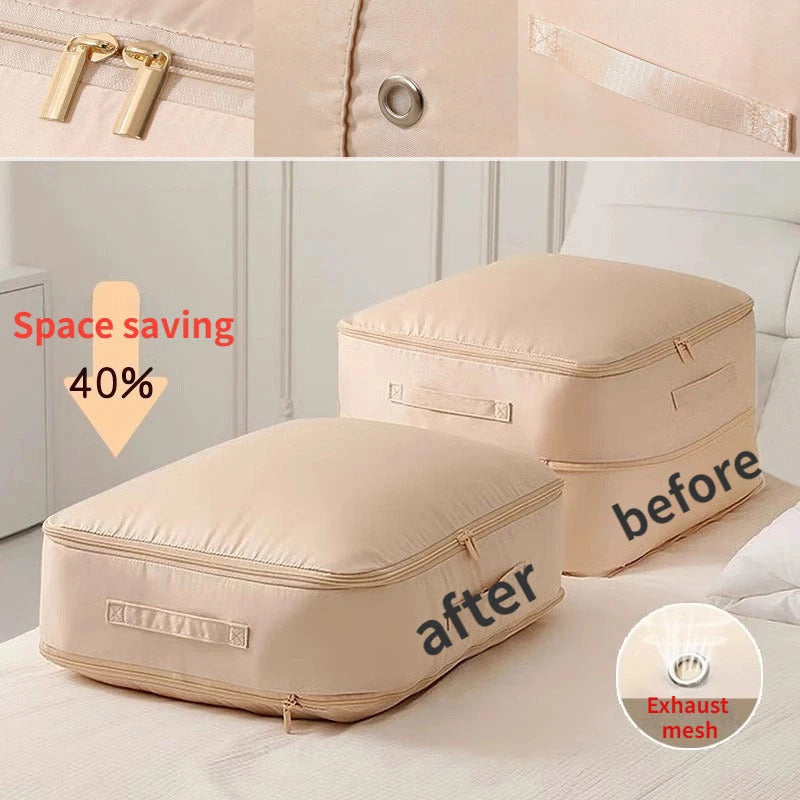 Ultra Space Saving Self Compression Organizer Bags 1