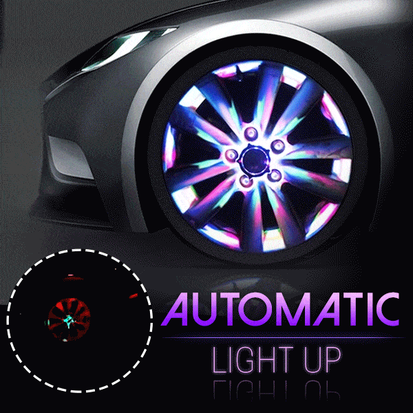NightGlow Car Wheels Glowing Lights 1