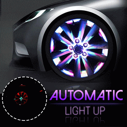 NightGlow Car Wheels Glowing Lights 1