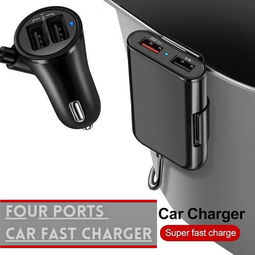 Four Ports Car Fast Charger 1