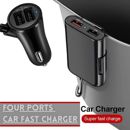 Four Ports Car Fast Charger 1