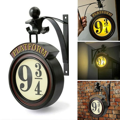 Harry Potter Hogwarts Express  Hanging Platform 9 3/4 Night Light 1