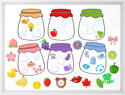 Montessori-Inspired Magnetic Stickers for Creative Learning 1