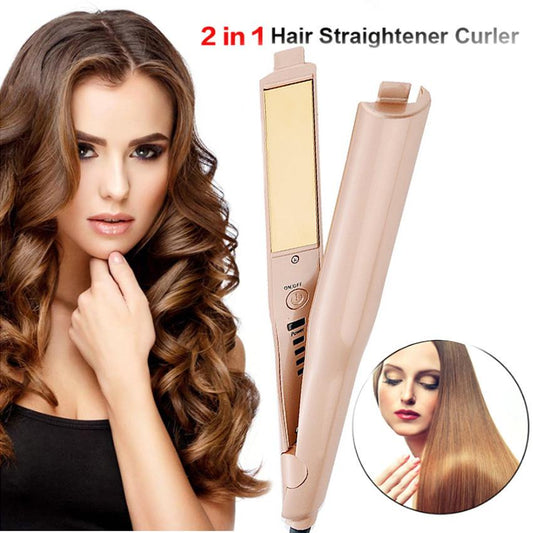 2-in-1 Twist Straightening Curling Iron 1