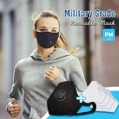 Military Grade Reusable Filter Mask 1