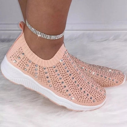 Rhinestone Breathable Casual Shoes 1