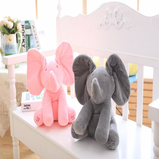 Peek-a-Boo Elephant Plush Toy 1